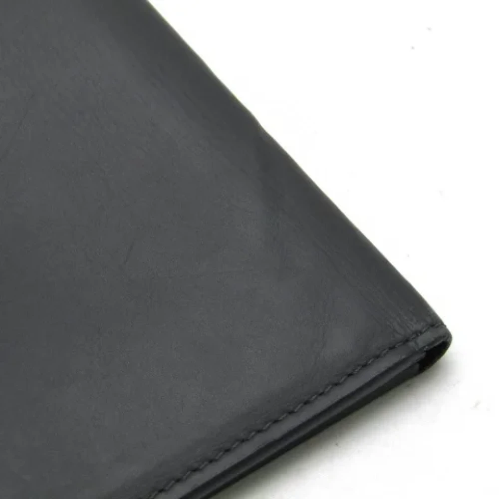 Louis Vuitton Vintage Pre-owned Leather wallets Black Heren