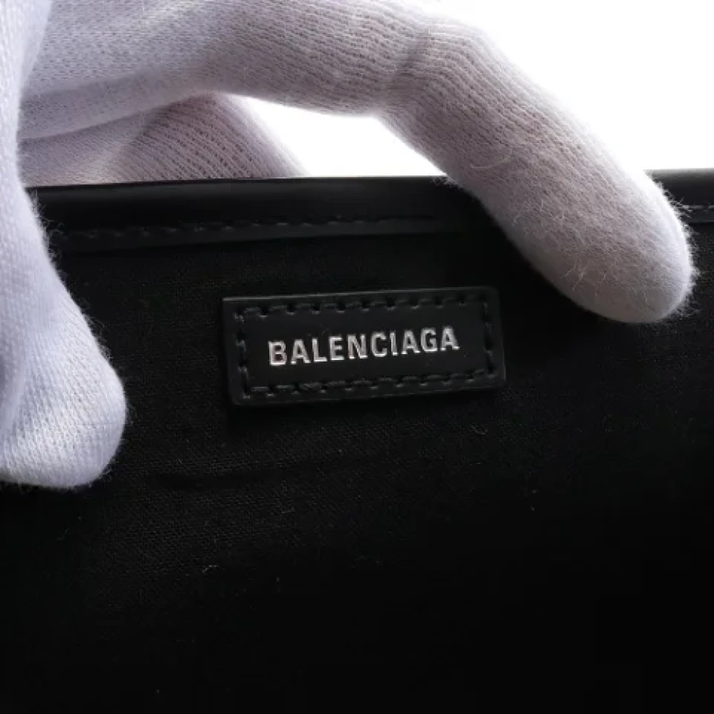 Balenciaga Vintage Pre-owned Canvas balenciaga-bags Beige Dames