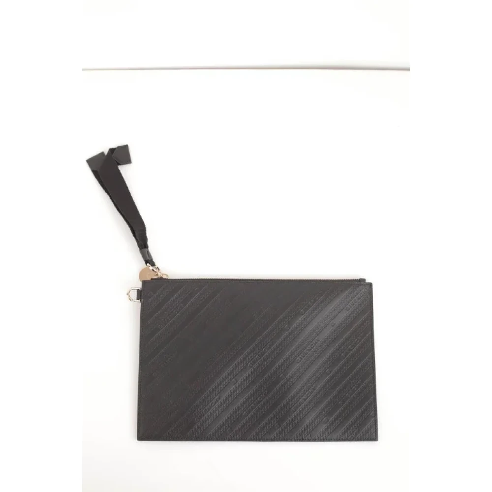 Givenchy Pre-owned Leather pouches Black Dames