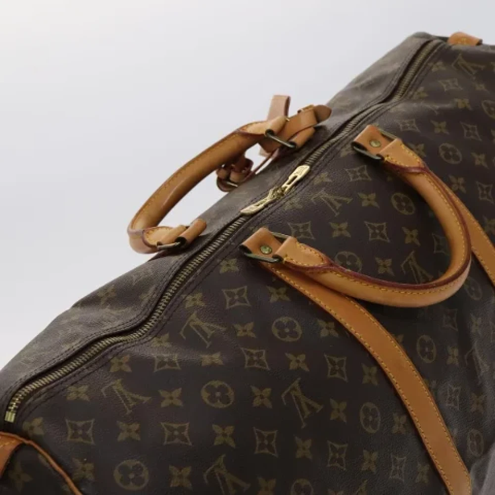 Louis Vuitton Vintage Pre-owned Canvas travel-bags Brown Dames
