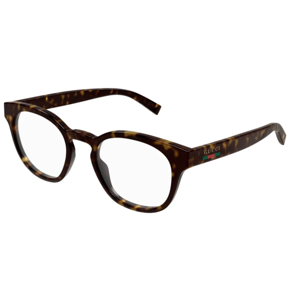 Gucci Unisex Brown Glasses, 50 Mm, Pantos Frame