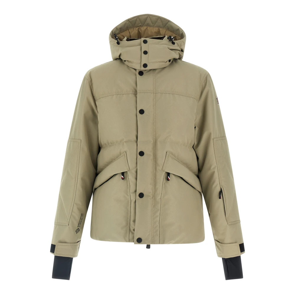 Moncler Men's Beige Elfin Ski Jacket