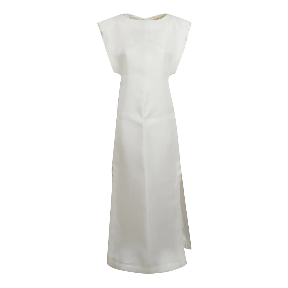 Max Mara Chique Esotico Jurken White Dames