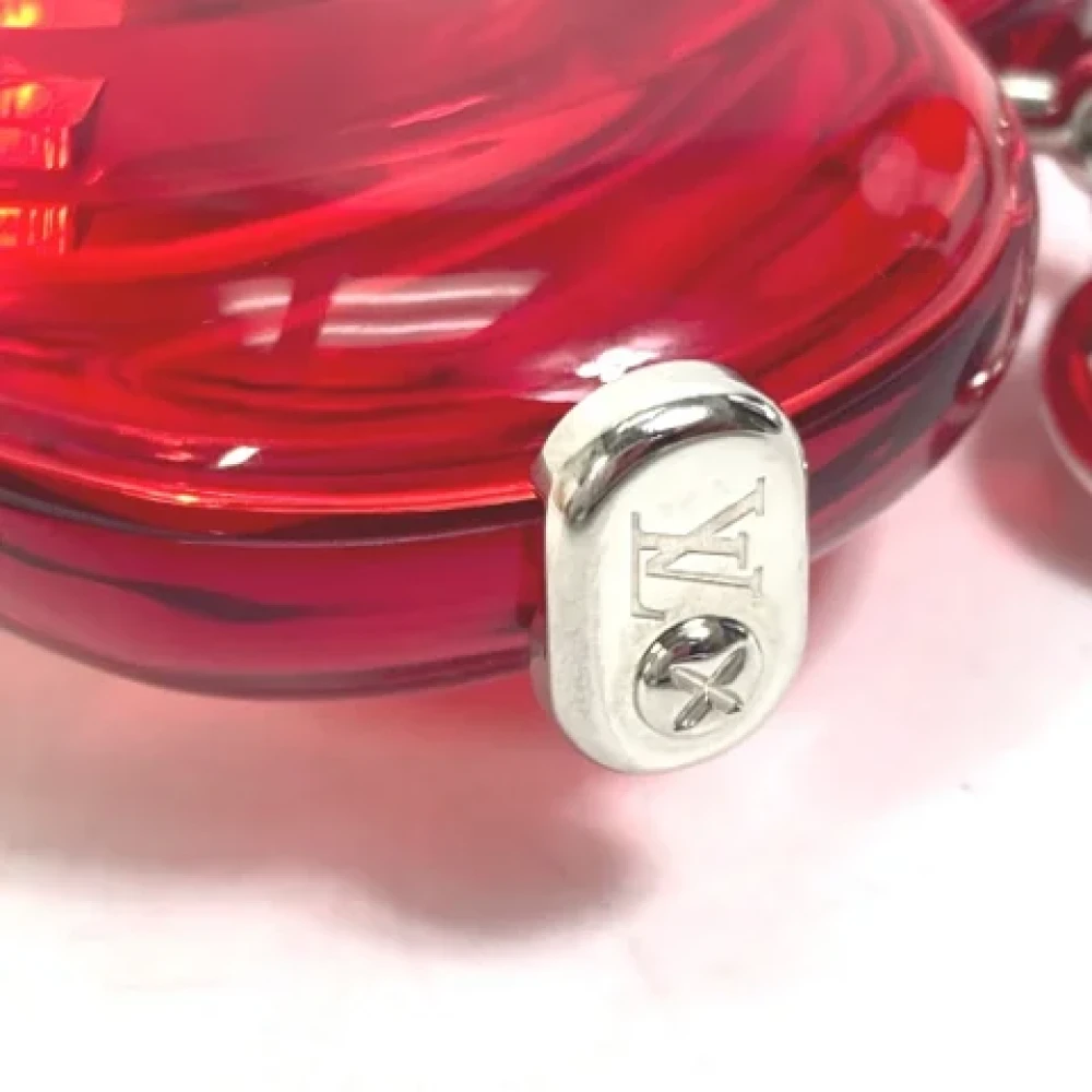 Louis Vuitton Vintage Pre-owned Plastic key-holders Red Dames