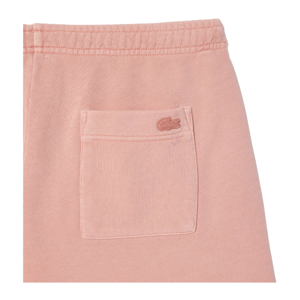 Lacoste Roze Casual Shorts Pink Dames