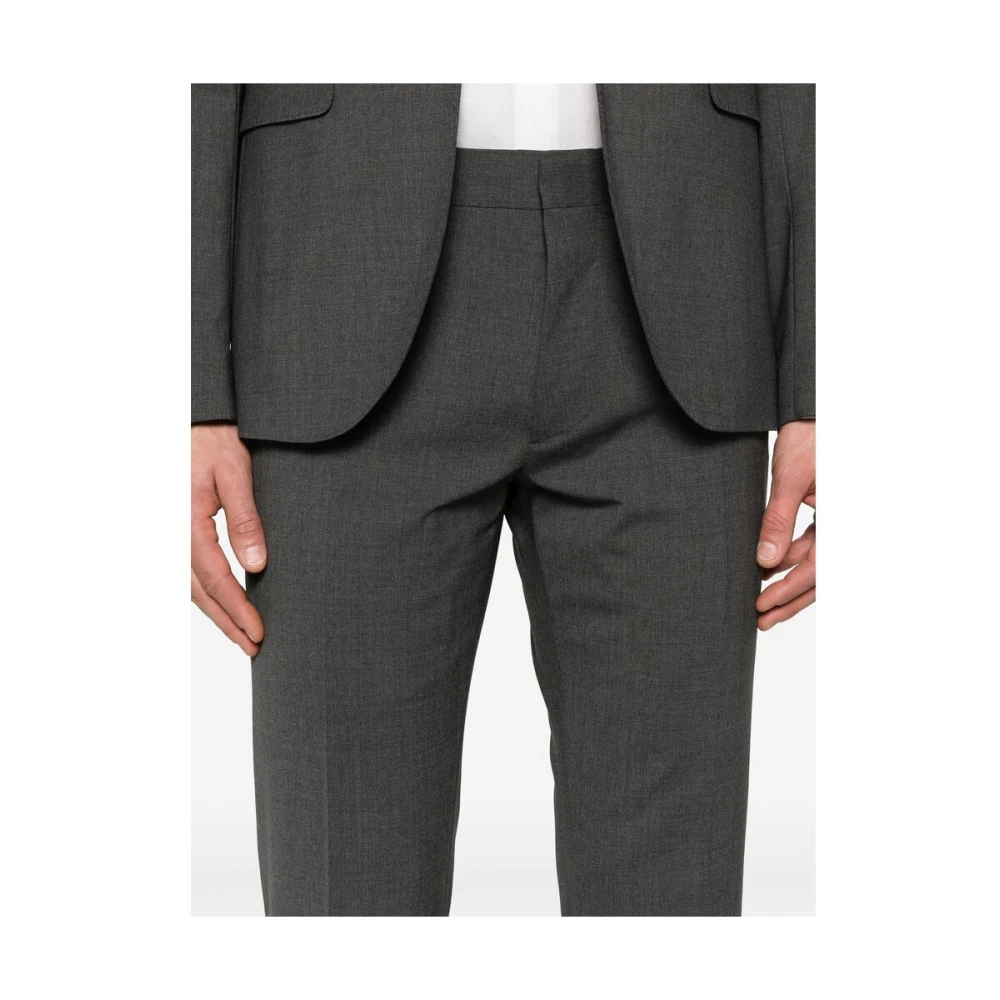 Dsquared2 Antracietgrijs pak met centrale split Gray Heren