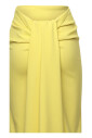 jupe-jaune-en-viscose-extensible-a-taille-haute