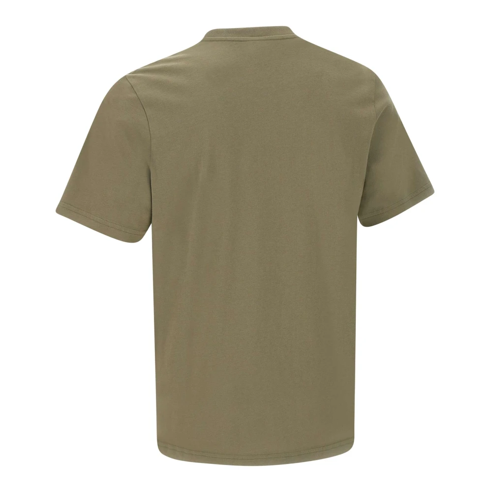 Autry Saliegroene katoenen T-shirt met logo Green Heren
