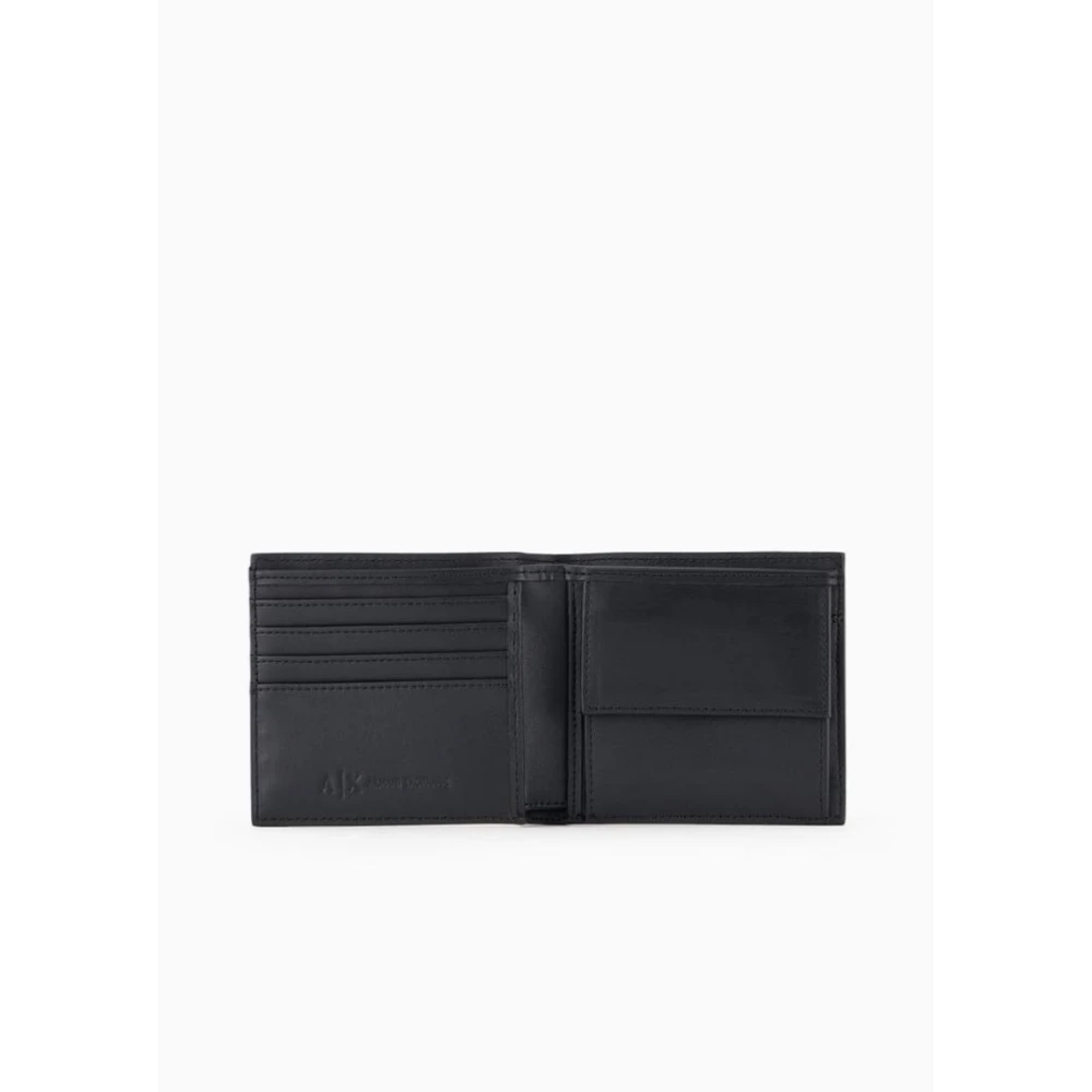 Armani Exchange Stijlvolle Portemonnee Black Heren