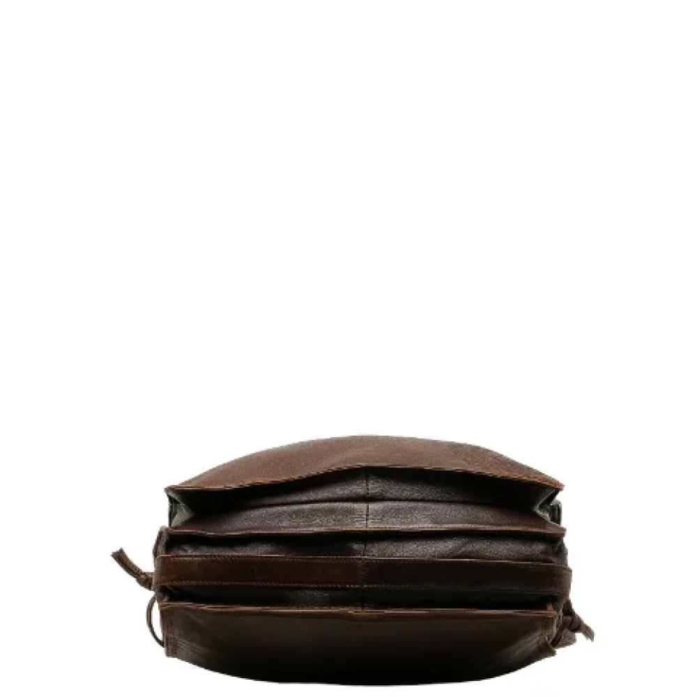 Loewe Pre-owned Leather shoulder-bags Brown Dames