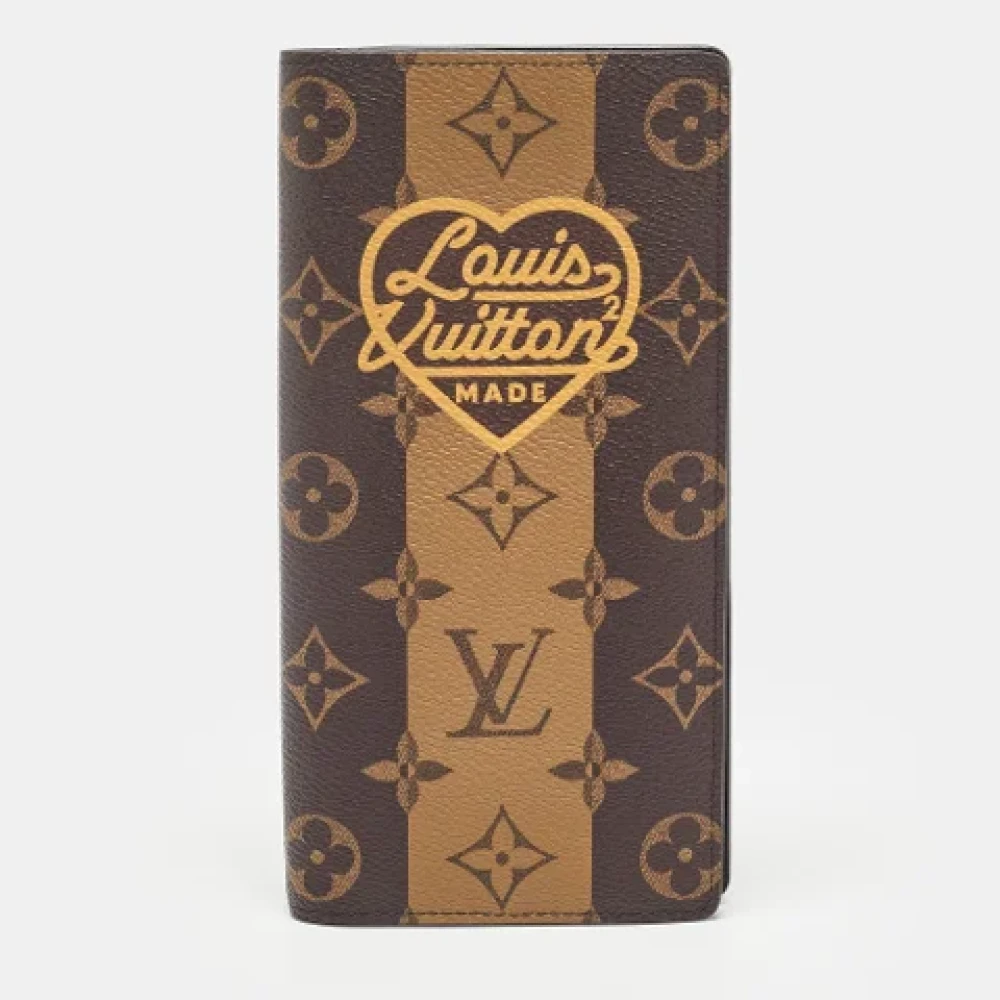 Louis Vuitton Vintage Pre-owned Canvas wallets Brown Heren