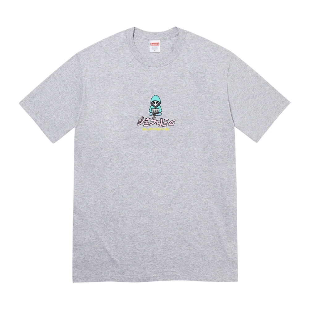 Supreme Alien Tee Heather Grey Limited Edition Gray Heren