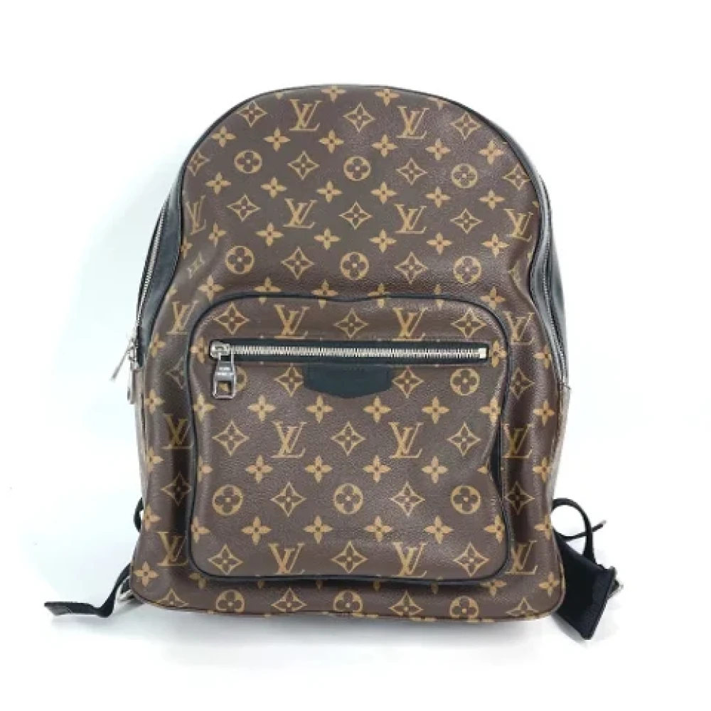 Louis Vuitton Vintage Pre-owned Fabric shoulder-bags Brown Heren
