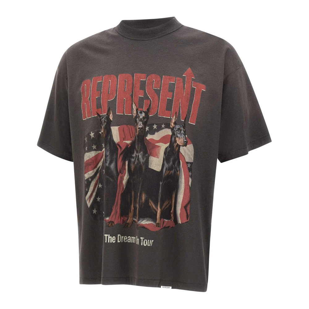 Represent Men's Gray Dream On Tour T-Shirt