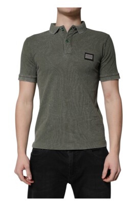 army-green-logo-plaque-cotton-polo