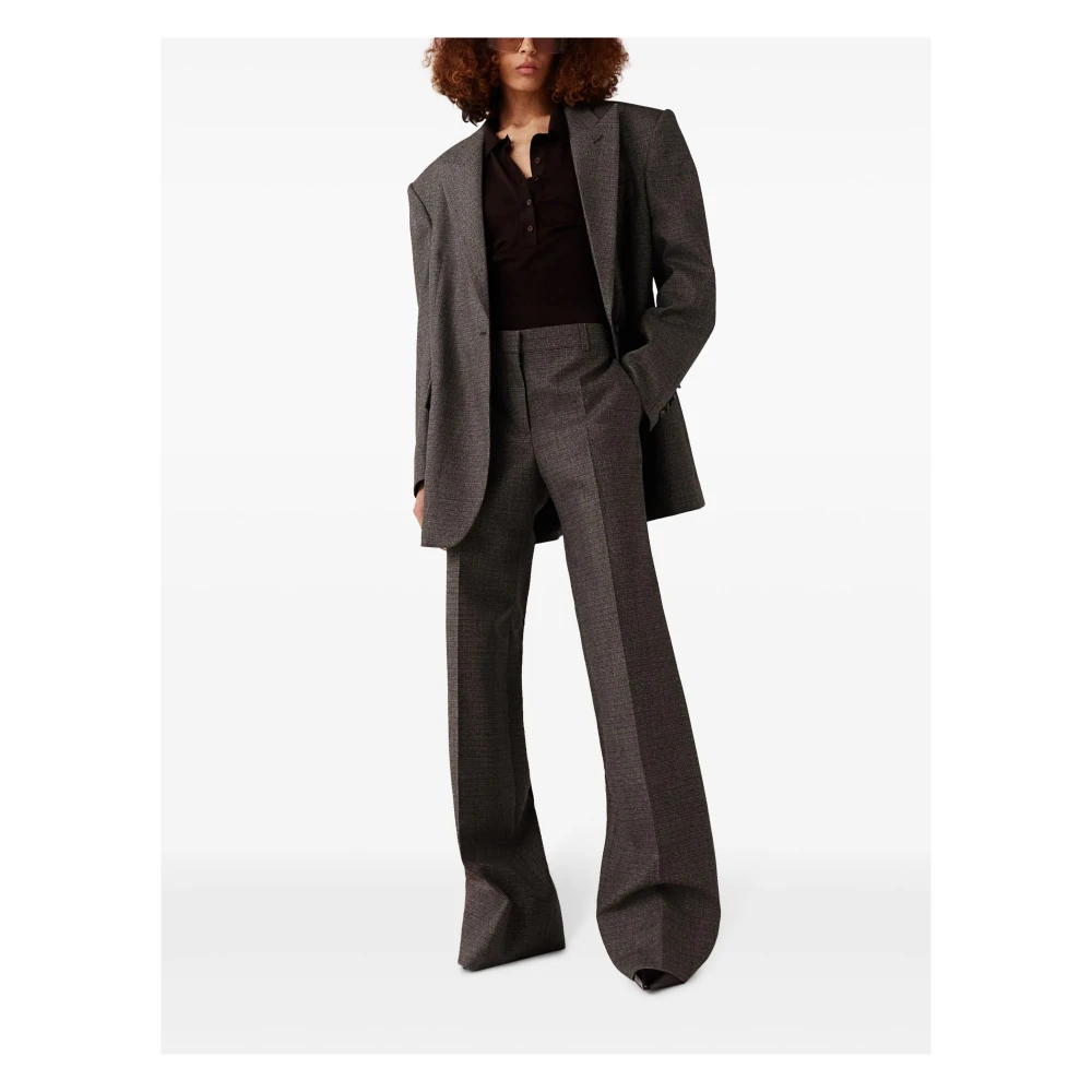 Stella Mccartney Getailleerde broeken voor vrouwen Gray Dames