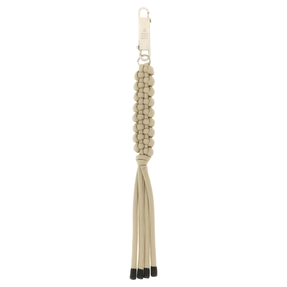 Moncler + Rick Owens Unisex Bianco Braided Rope Keychain - Keyrings One Size - Immagine 7
