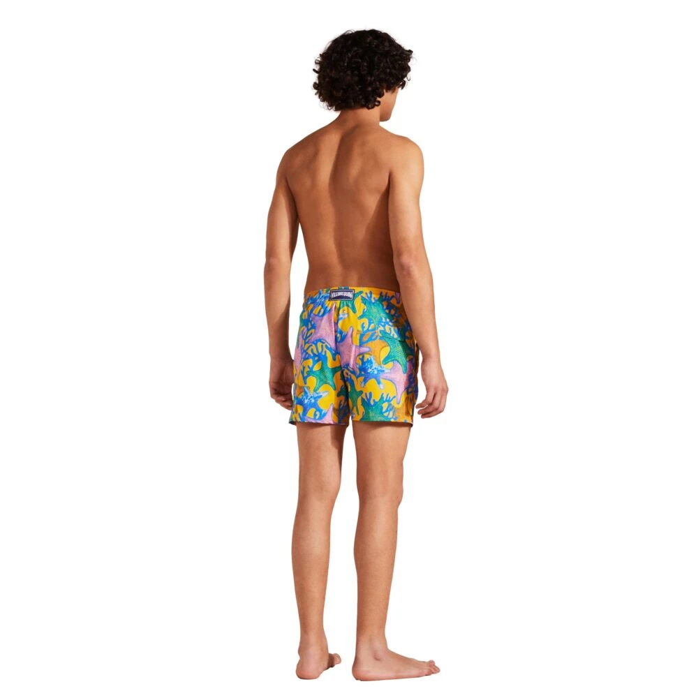 Vilebrequin Glowed Stars Stretch Zwemshorts voor Heren Multicolor Heren