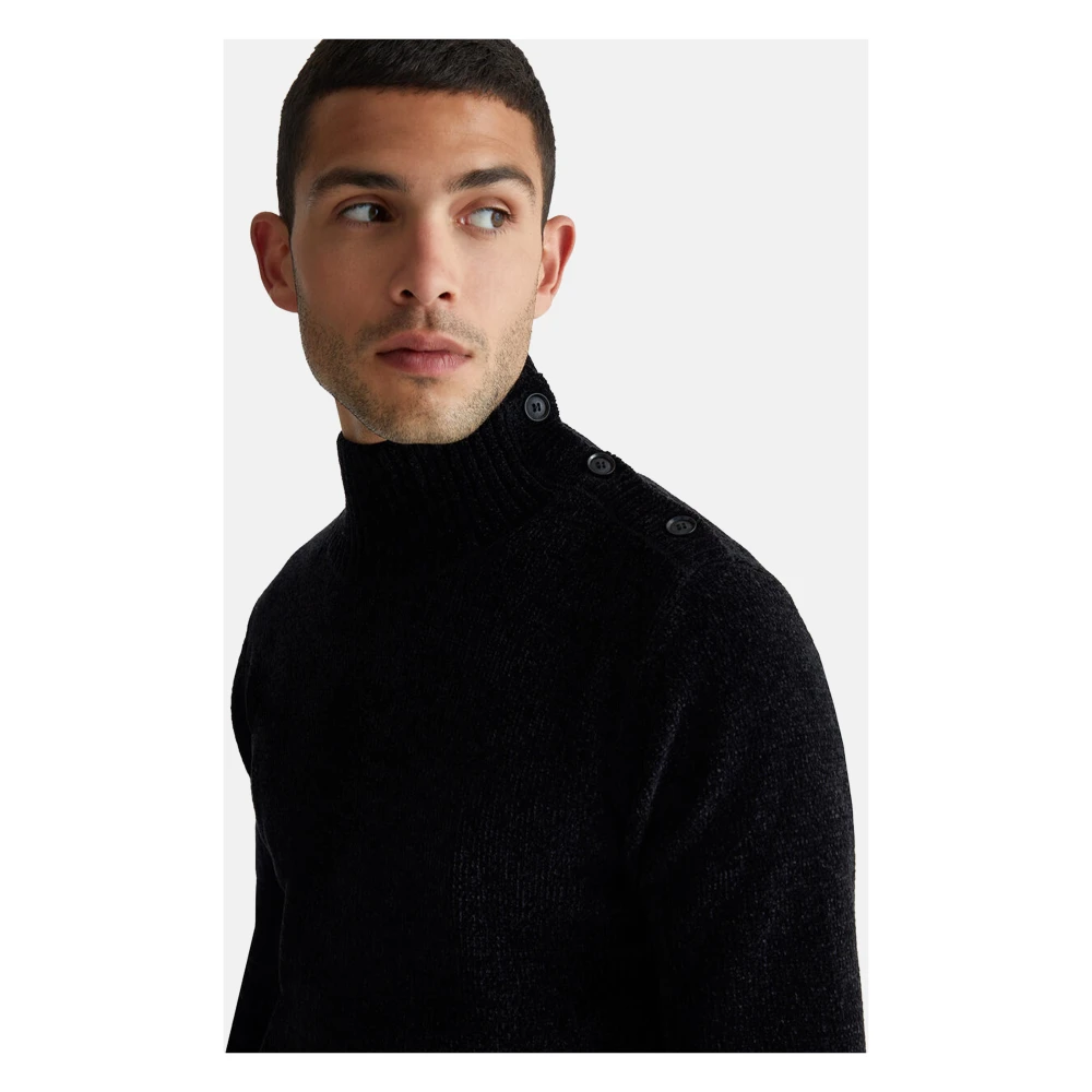 Liu Jo Stijlvolle Gebreide Kleding Black Heren