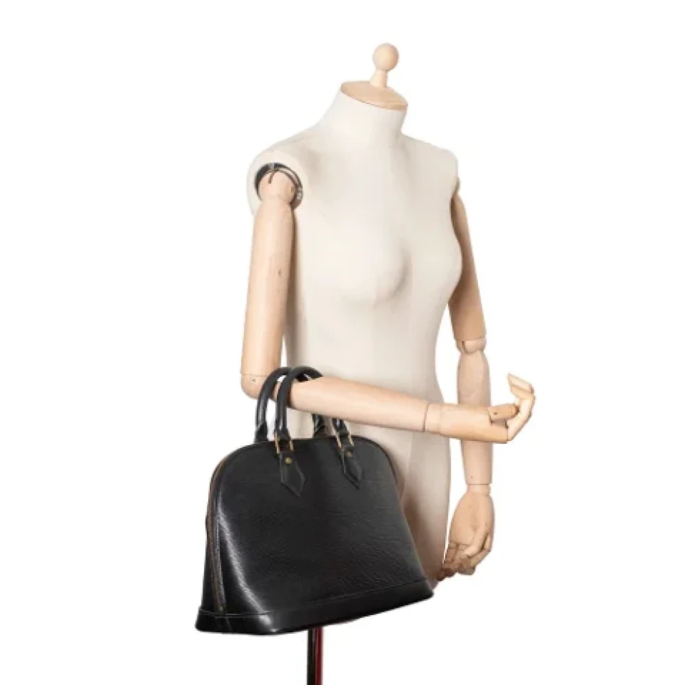 Louis Vuitton Vintage Pre-owned Leather handbags Black Dames