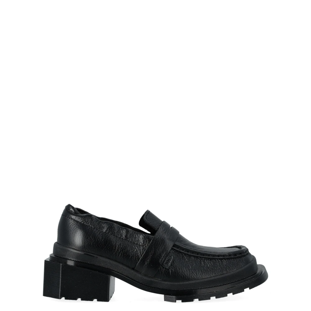 Dr Martens Donna Nero - Maybole - Mocassini Neri Con Dettaglio Arricciato - Immagine 3
