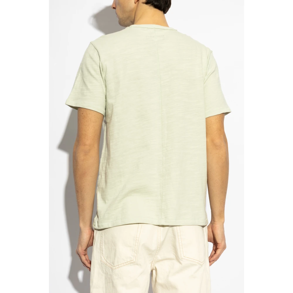 Rag & Bone Katoenen T-shirt Green Heren