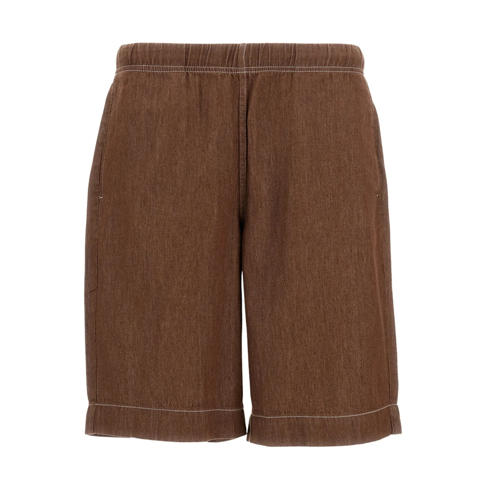 Paul Smith Men's Brown Bermuda Shorts - Casual Shorts - S - Shorts