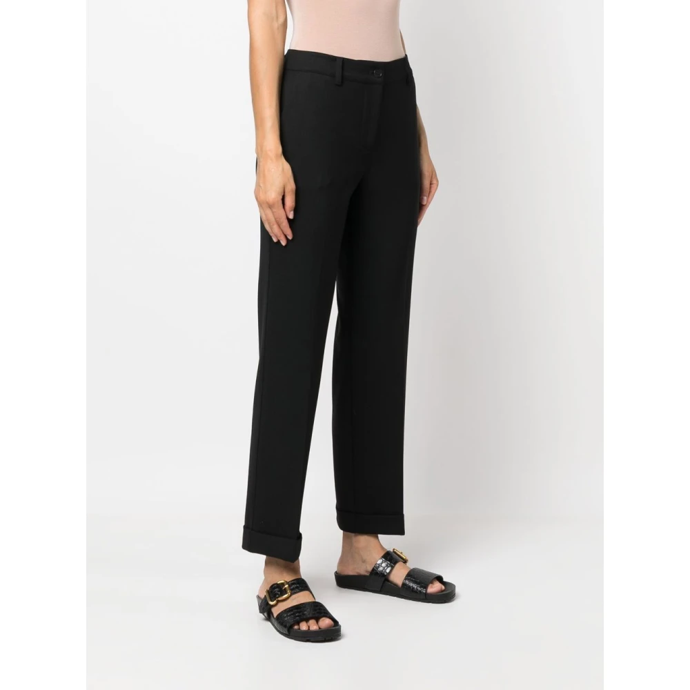 P.a.r.o.s.h. Zwarte Tailored Broek Black Dames