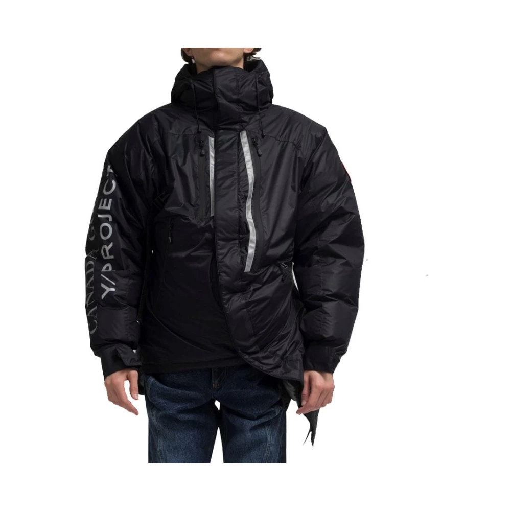 Y Project Skreslet Parka Black Heren