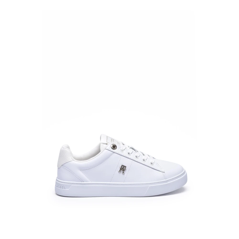 Tommy Hilfiger Essential Elevated Court Sneaker Dames Schoenen Wit
