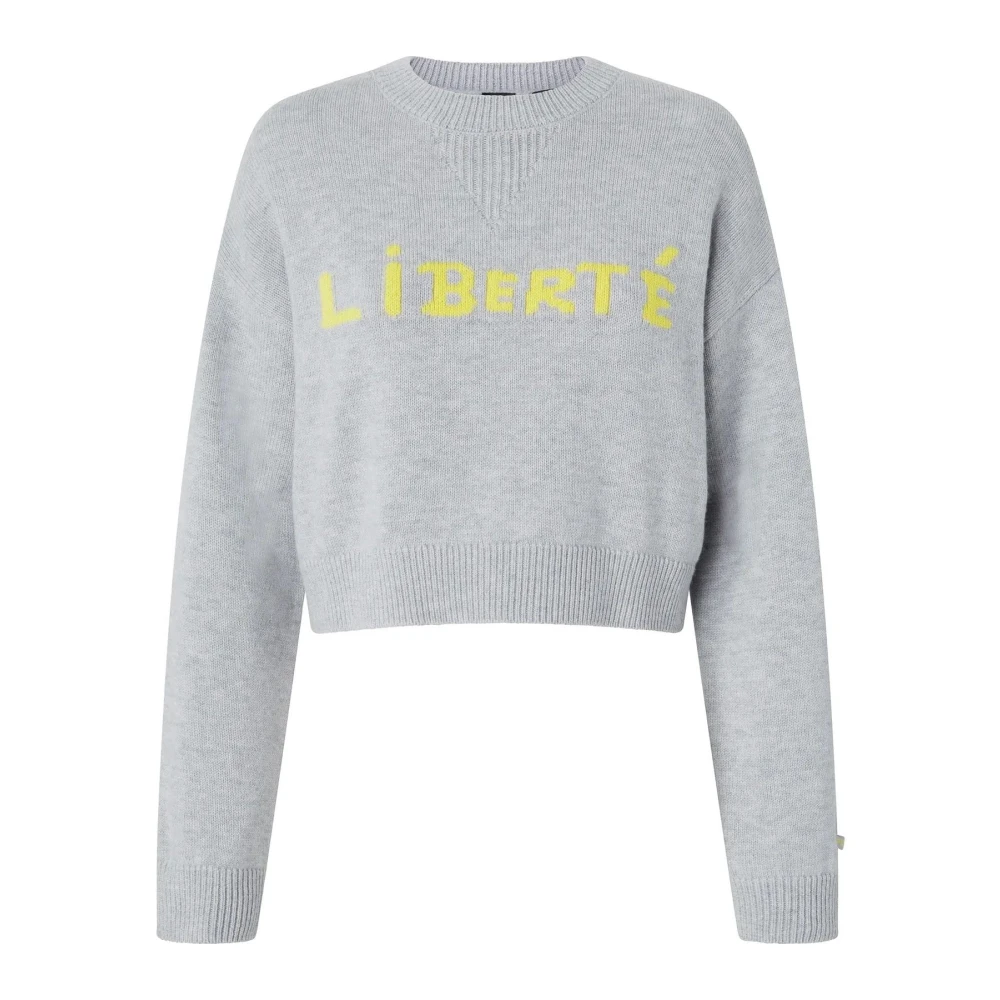 pinko Wollen trui in rood Gray Dames