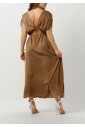 mingai-camel-midi-jurk