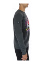 sweatshirt-gris-imprime-avec-col-rond