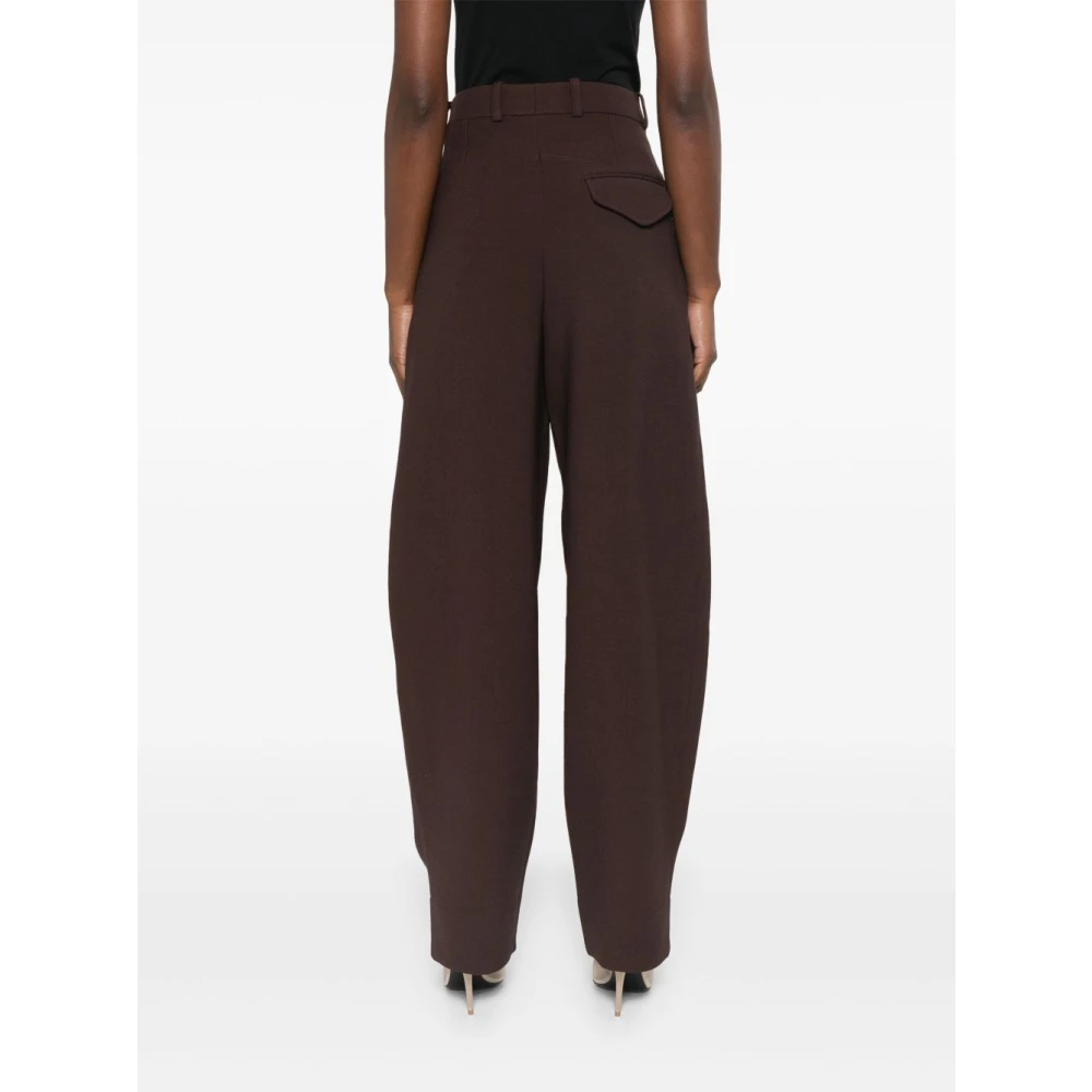 Wardrobe.nyc Casual Zwarte Broek Brown Dames