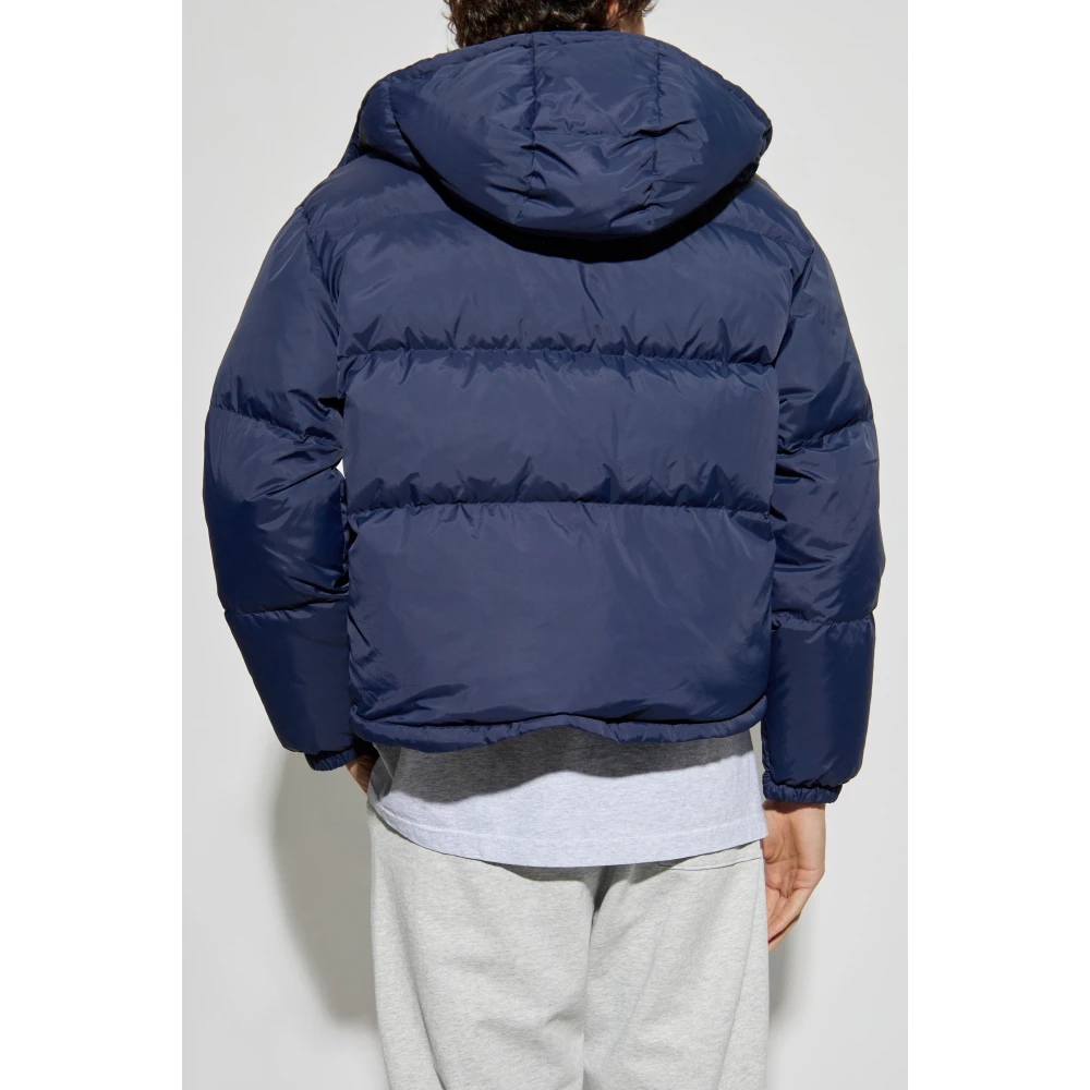 Sporty & Rich Pufferjack van de Countryside-collectie Blue Unisex