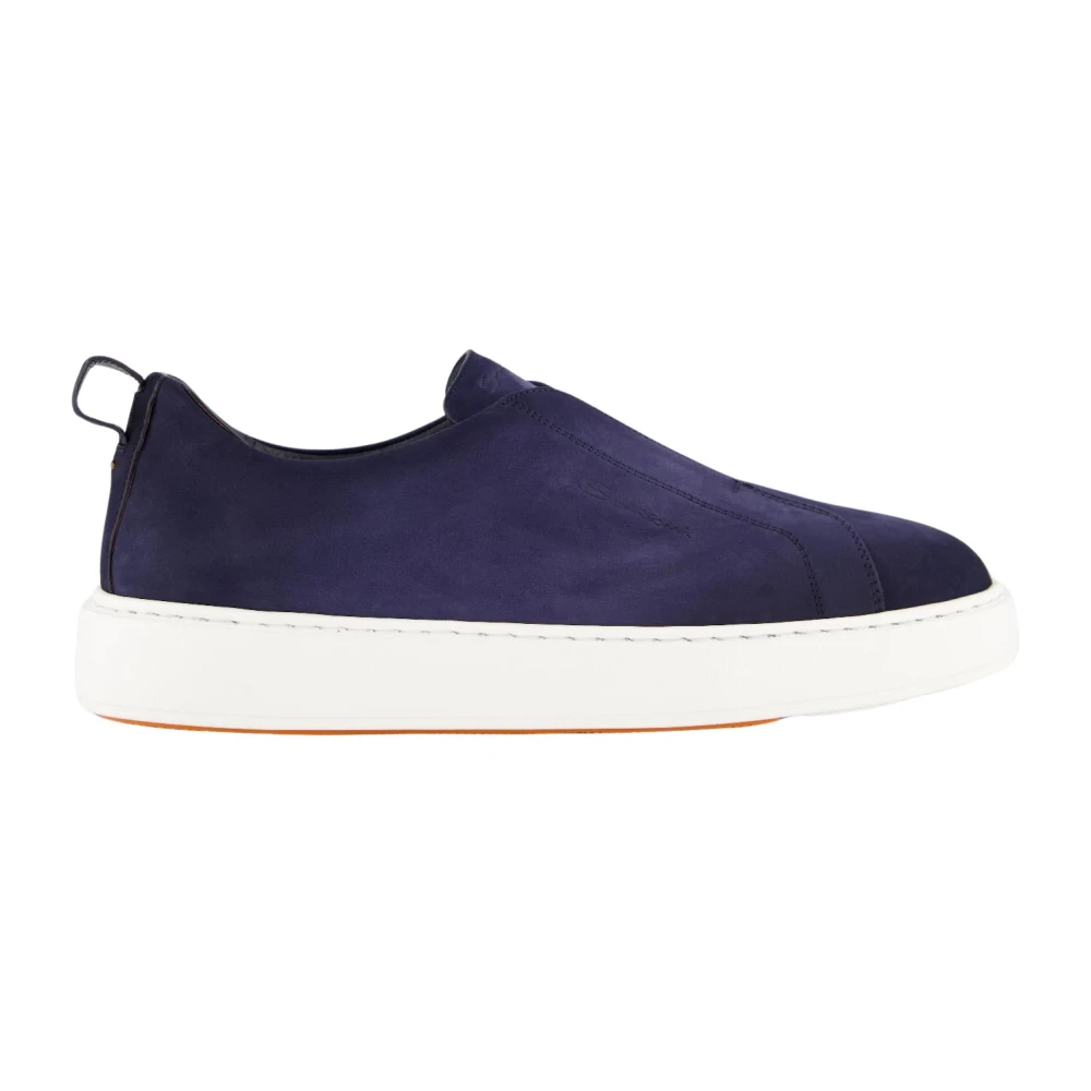 Santoni - Shoes > Sneakers - Blue - Santoni - Modalova