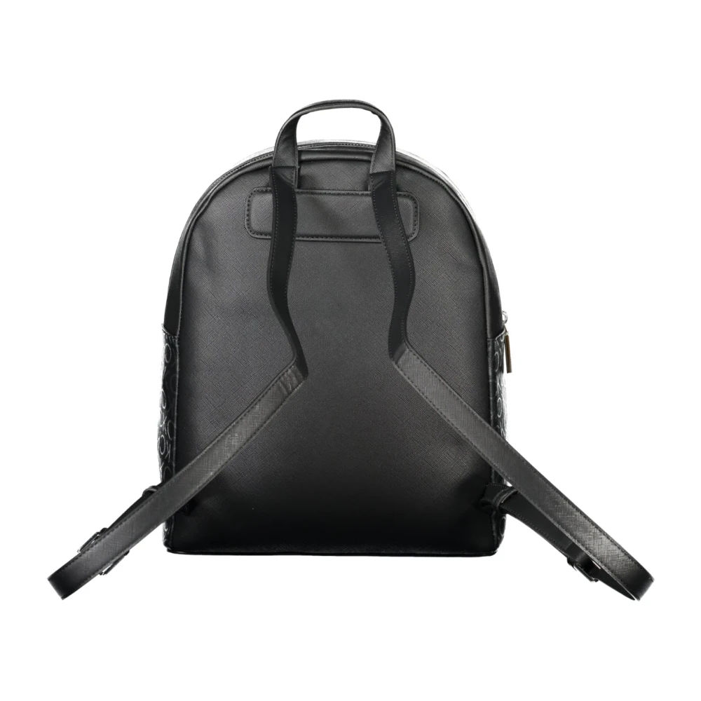 Calvin Klein Zwarte damesrugzak met verstelbare bandjes Black Dames