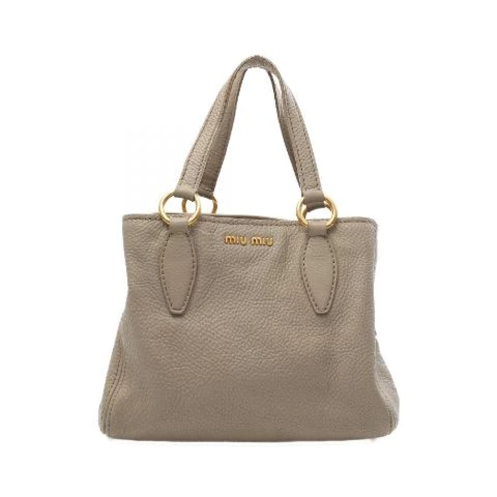 Pre-owned > Pre-owned Bags > Pre-owned Handbags - - Miu Miu Pre-owned - Modalova