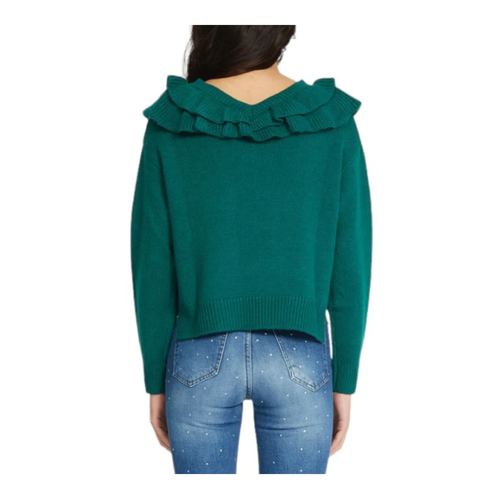 Silvian Heach Elegante Bloemenjurk voor Vrouwen Green Dames