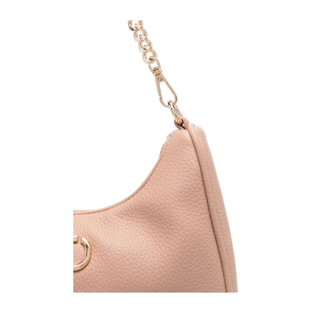 Twinset Roze Faux Leren Schoudertas Pink Dames