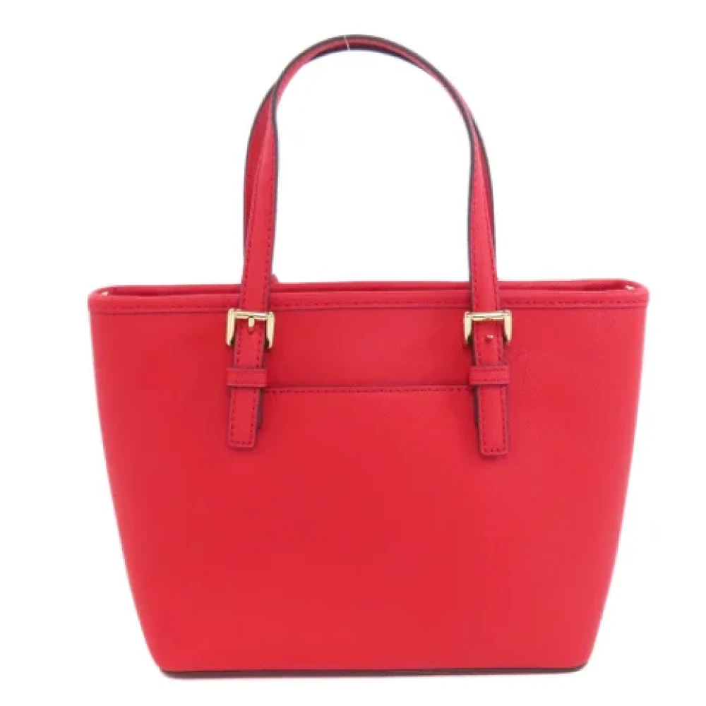 Michael Kors Pre-owned Leather shoulder-bags Red Dames