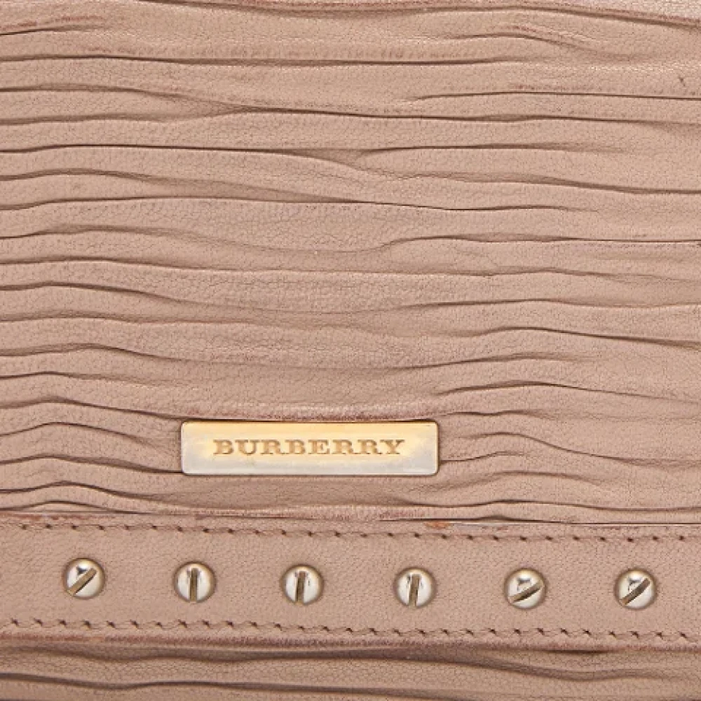 Burberry Vintage Pre-owned Leather wallets Pink Dames