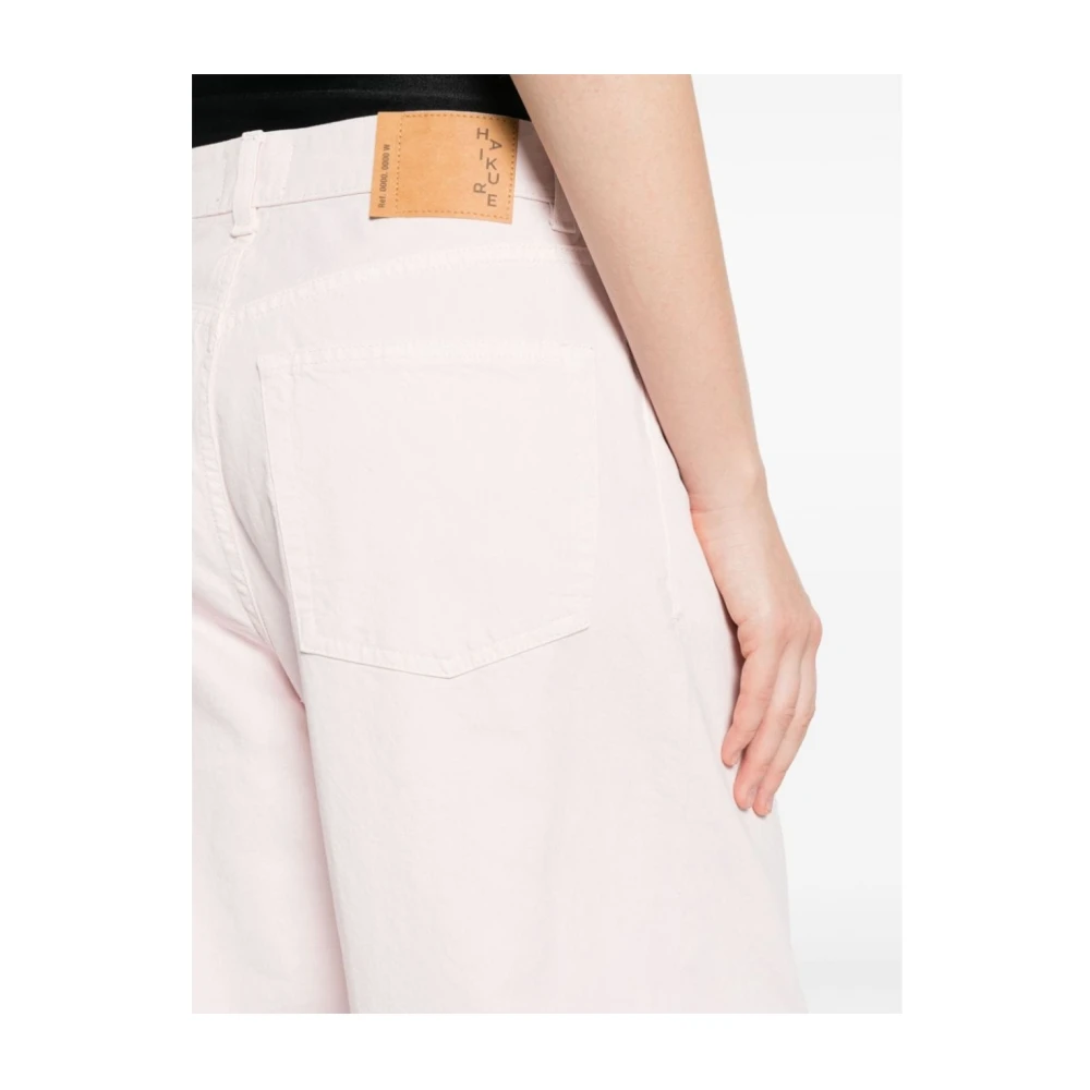 Haikure Stijlvolle Bethany Twill Loose-Fit Jeans White Dames