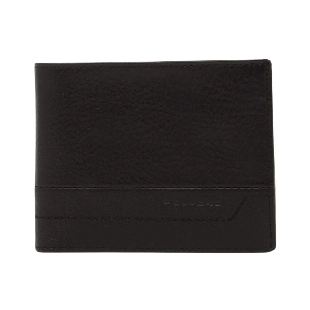 Piquadro Mannelijk Zwart Accessoires Heren, One Size, Leren Portemonnees En Kaarthouders