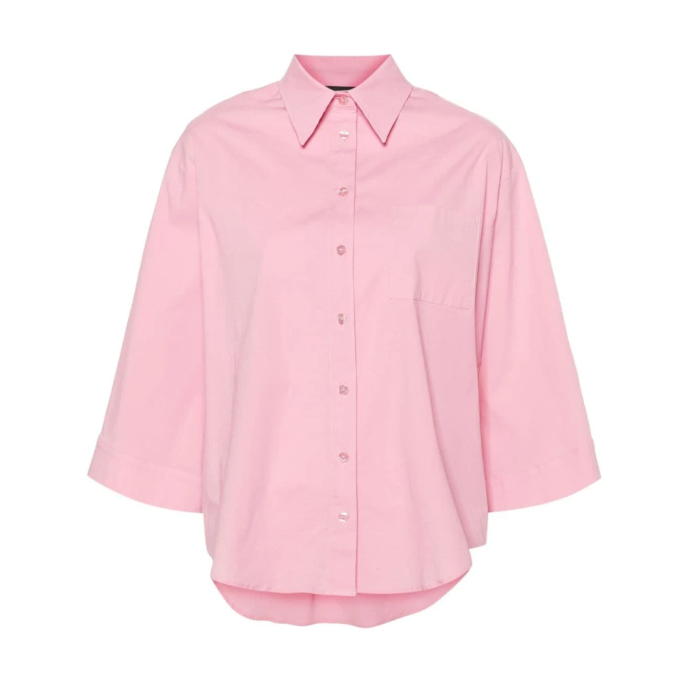 Federica Tosi Stijlvolle Shirt met Model 0771 Pink Dames