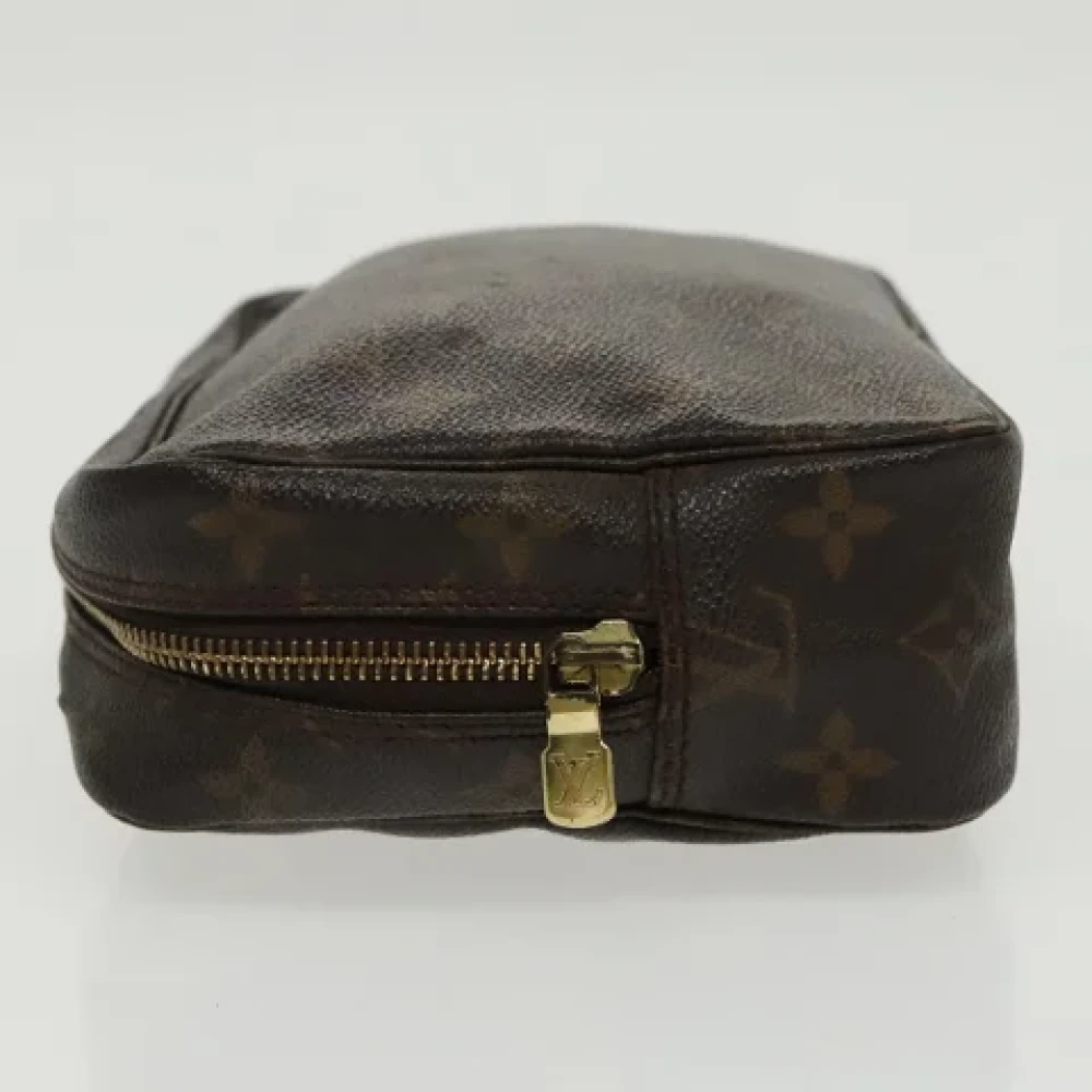 Louis Vuitton Vintage Pre-owned Canvas clutches Brown Dames