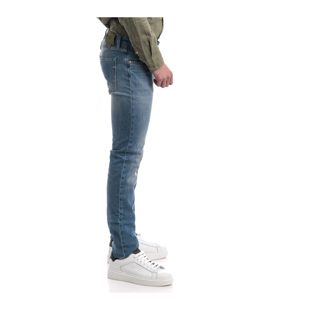 Roy Roger's Denim Stretch Star Jeans Blue Heren