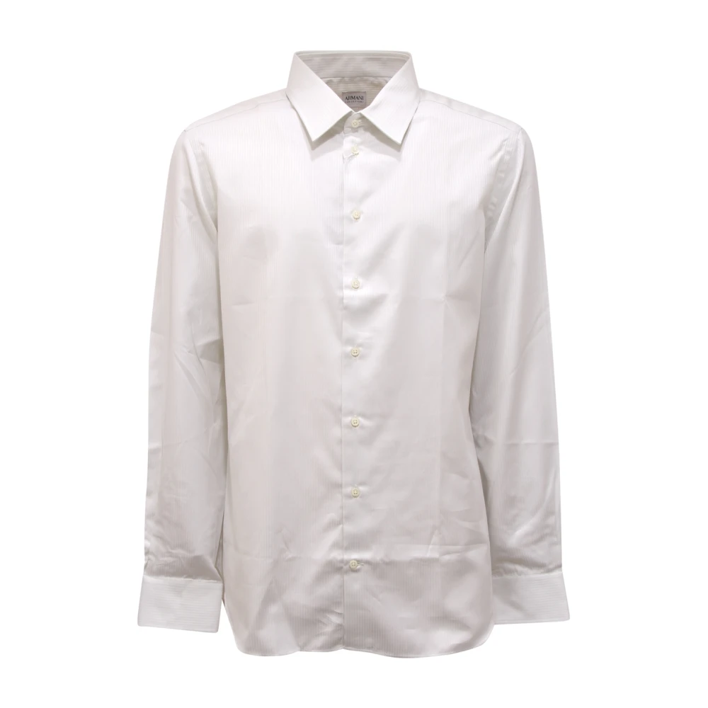 Armani Men's White H0103l Slim Fit Shirt - Formal Shirts - 3XL - Shirts