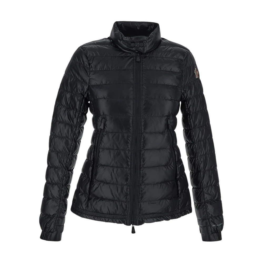 Moncler Nylon Walibi Jas Black Dames