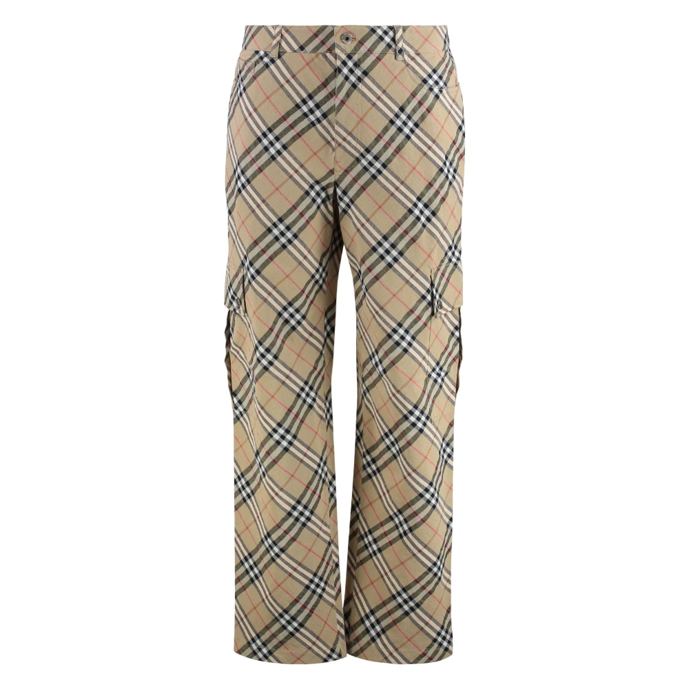 Trousers > Wide Trousers - - Burberry - Modalova